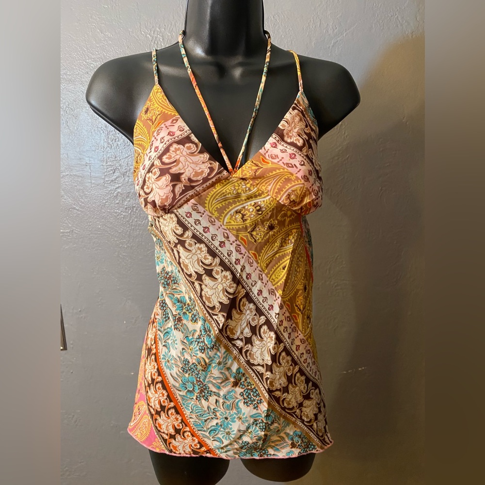 FRENZEE Boho halter top
